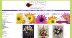 Desktop Screenshot of clarkflower.com